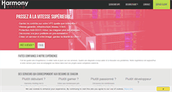 Desktop Screenshot of harmony-hosting.com